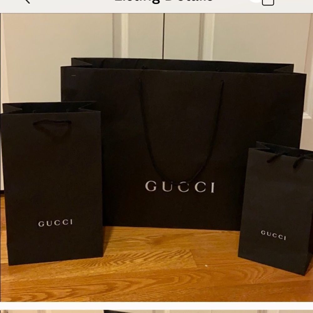 Authentic Gucci Shopping Back Medium